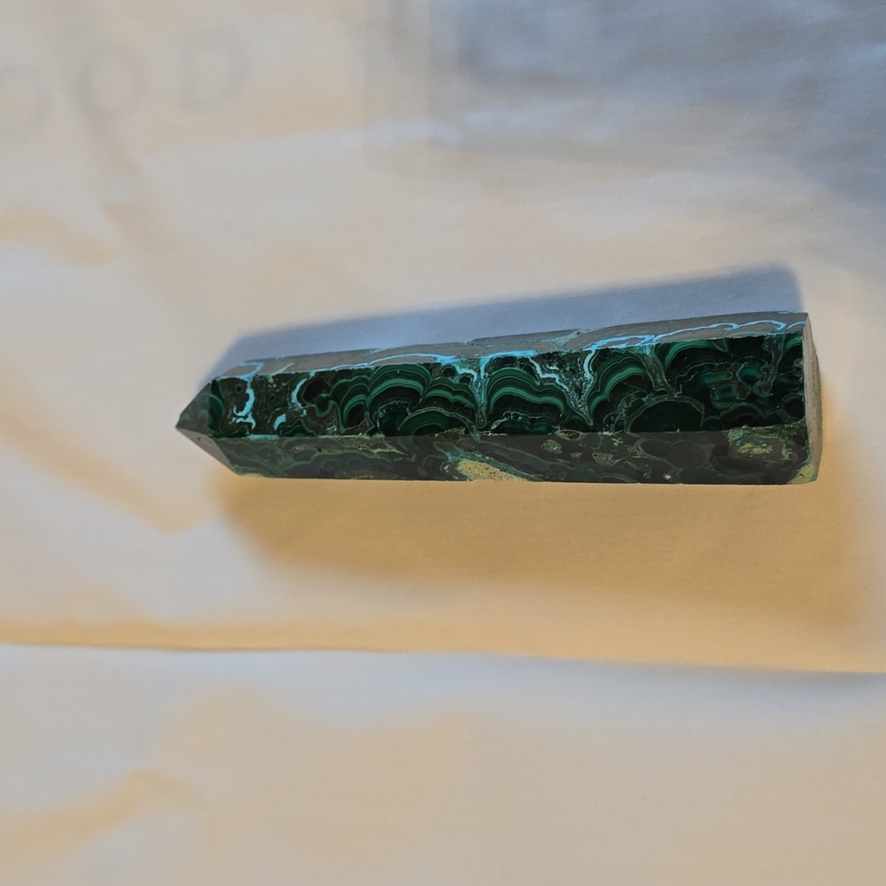 Malachite and chrsysocolla tower